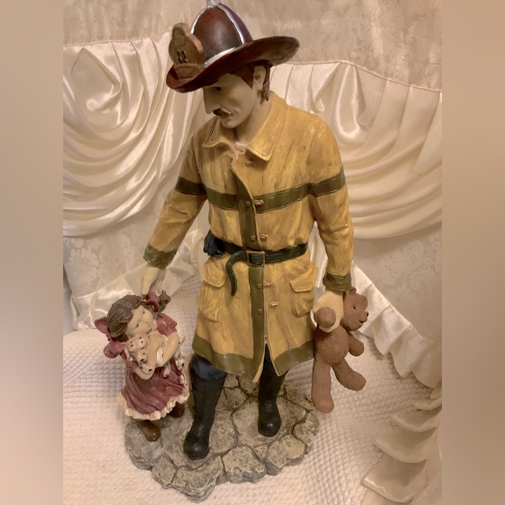 HERO FIREFIGHTER FIGURINE